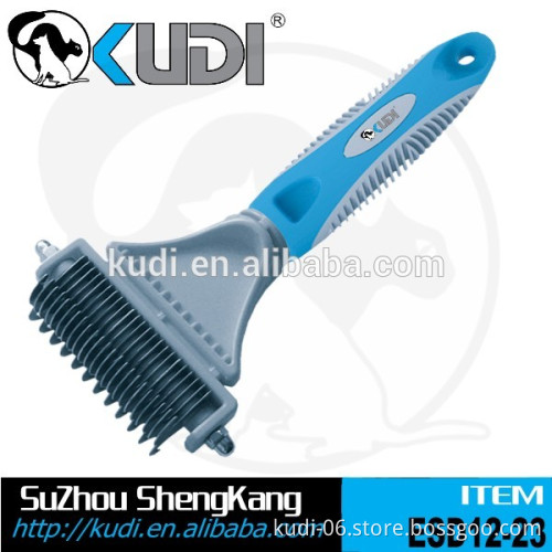 High quality double sides stainless steel de-matting comb